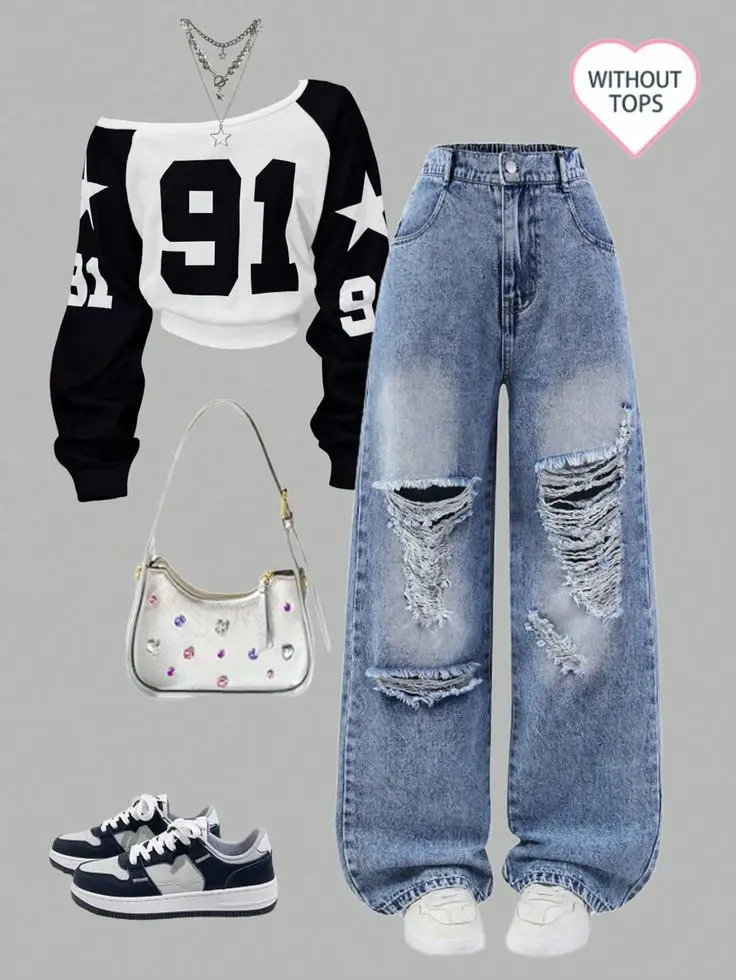 Teen Girls year y2K style